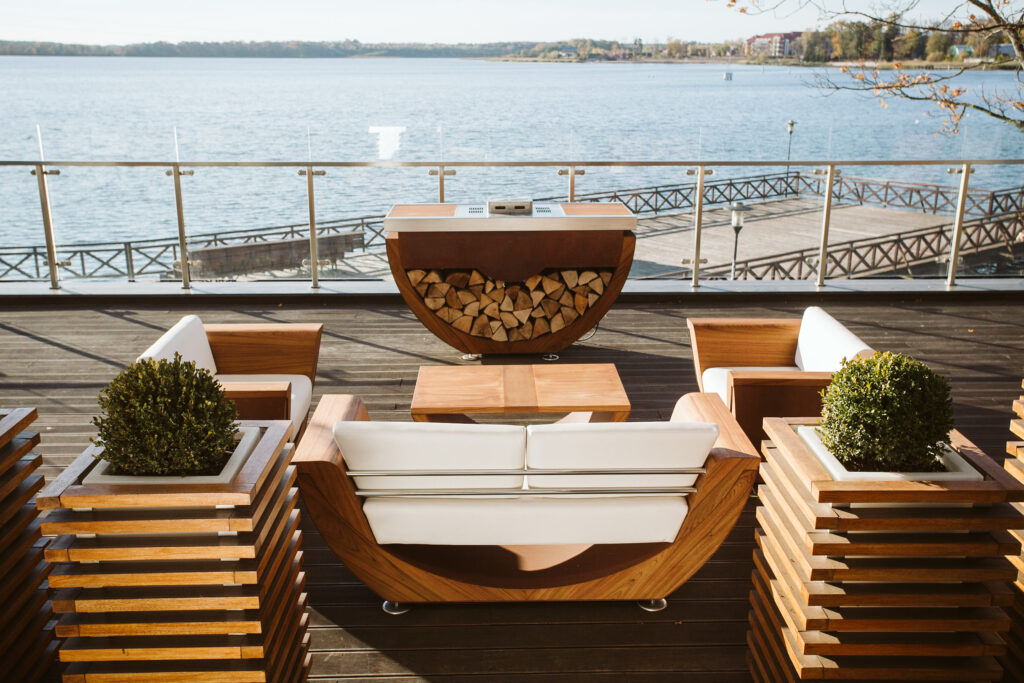 Salon extérieur haut de gamme à Genève